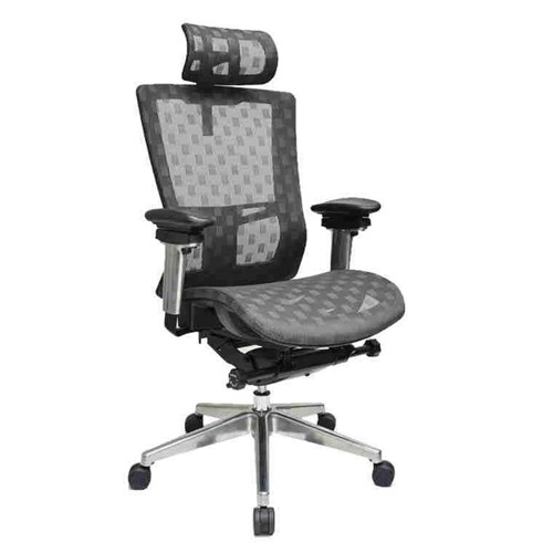 Esprit Executive Chair 180kg High Back Synchro Black Mesh Back Seat